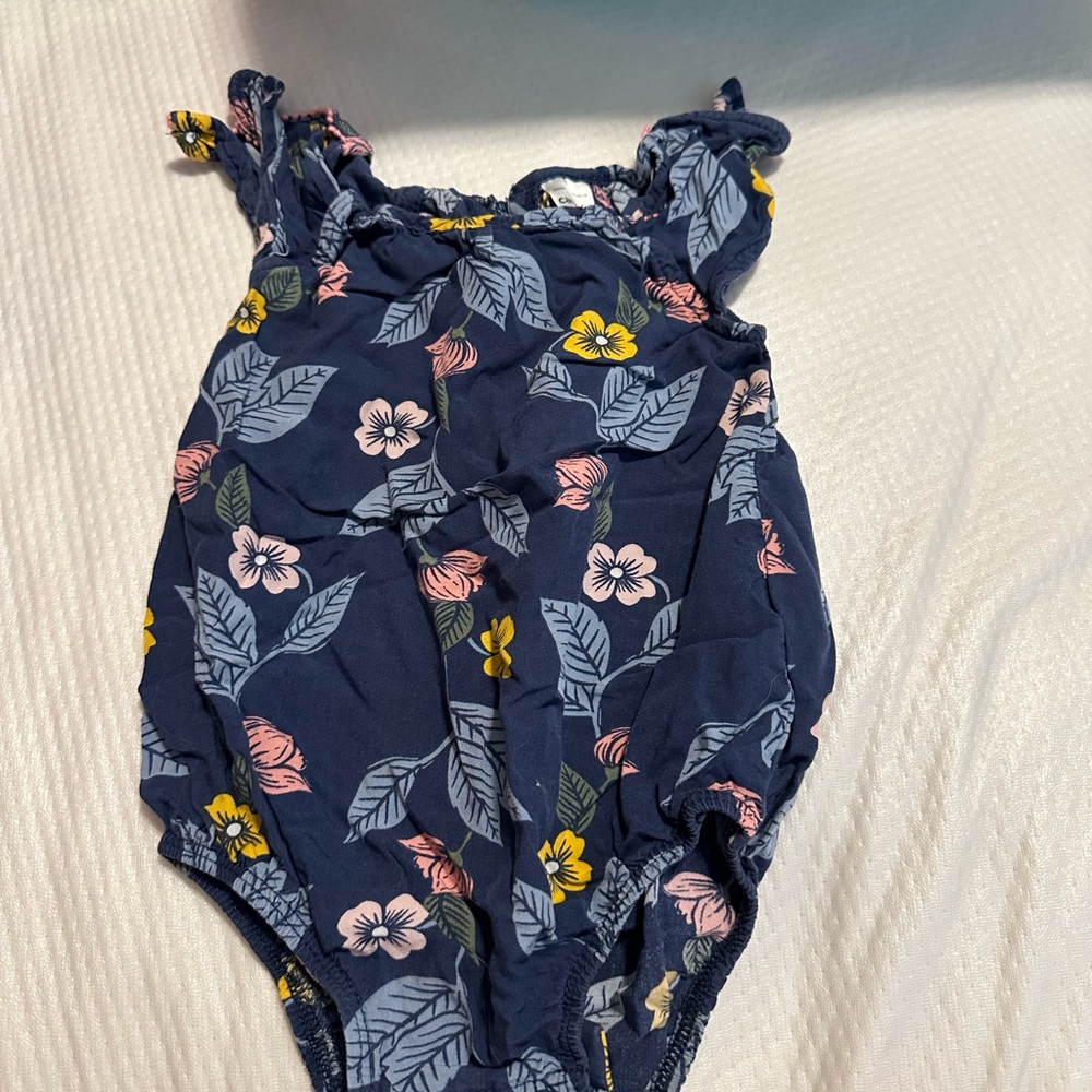 Floral Baby Romper